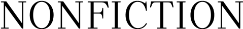 NONFICTION ノンフィクション